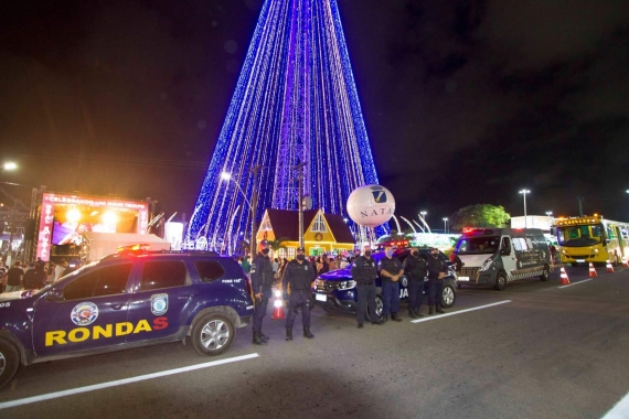 Árvore de Natal de Mirassol e seu entorno têm segurança reforçada pela Guarda Municipal 