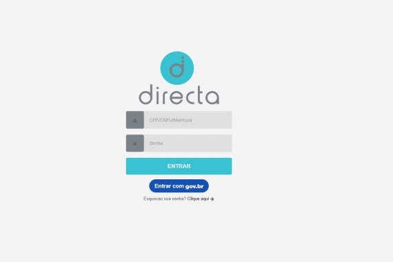Portal Directa da Prefeitura passa a permitir acesso através de login da plataforma gov.br