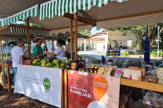 Feira de Agricultura Familiar tem início no Bosque das Mangueiras no sábado (24) 