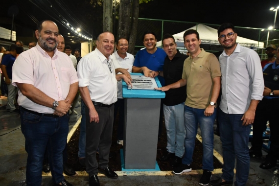 Prefeitura do Natal entrega nova Praça Santa Paula Frassinetti em Felipe Camarão
