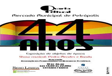 Mercado de Petrópolis comemora 44 anos de história     