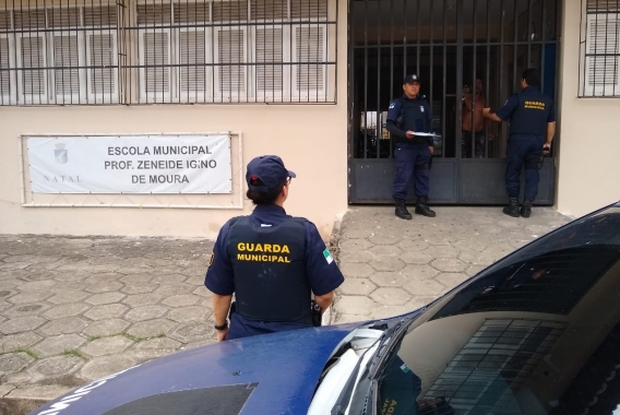 Prefeitura intensifica patrulhamento preventivo da Guarda Municipal nas escolas