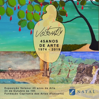 Prefeitura promove Exposição pelos 45 anos do artista Vatenor