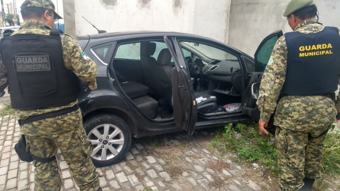 Guarda Municipal recupera veículos roubados no Alecrim e Cidade Nova