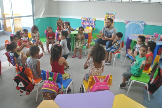 Adaptação da Educação Infantil é marcada por brincadeiras
