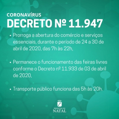 Novo Decreto da Prefeitura prorroga medidas de proteção ao Covid-19