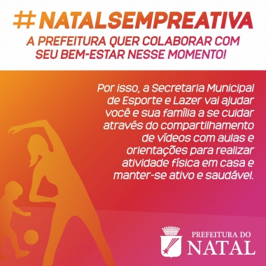 #Natalsempreativa: SEL fará videoaulas para crianças e adultos continuarem ativos na quarentena