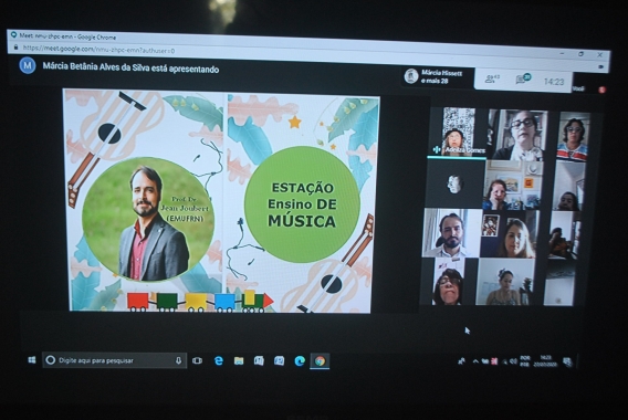 Professores participam do II Encontro online da Formação de Artes