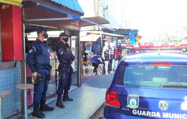 Guarda Municipal reforça segurança na área do comércio popular de Natal 