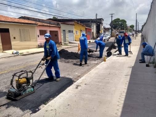 Operação tapa buracos: Bom Pastor e Nazaré recebem serviços nesta quarta-feira