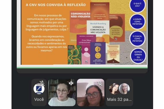 Professores de Ciências participam de formação sobre Comunicação Não Violenta