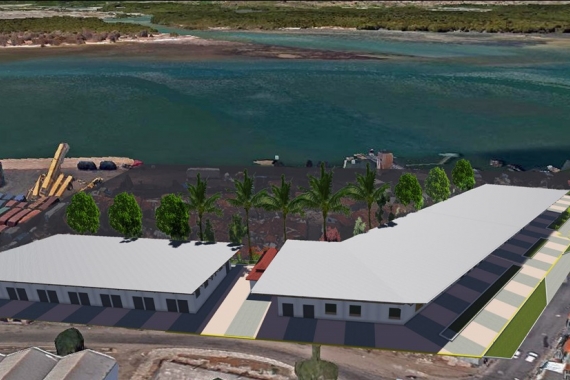 Prefeitura retoma obra de construção do Centro Comercial e de Descasque de Camarão do Maruim