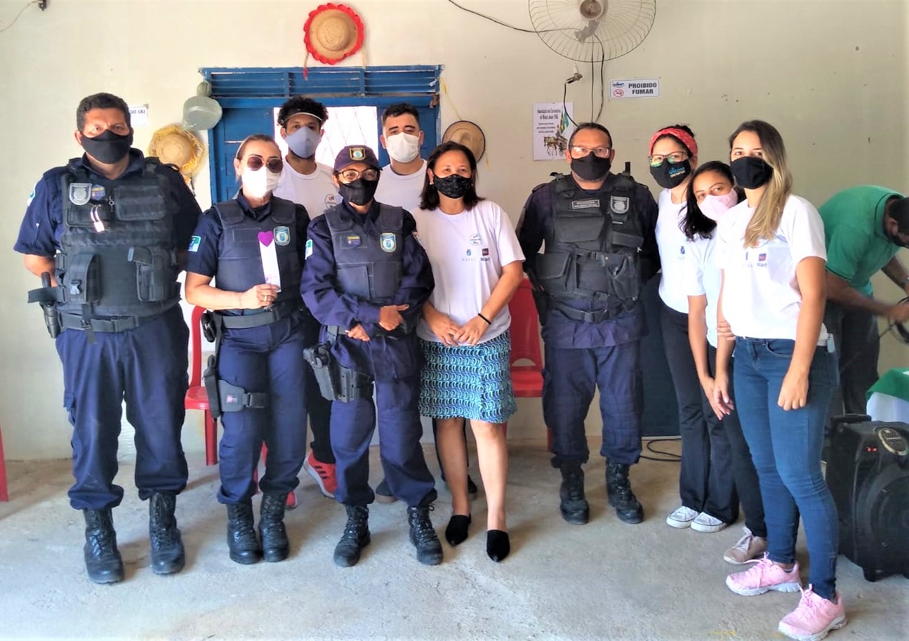 Patrulha Maria da Penha inicia nas comunidades ciclo de palestras sobre violência doméstica  