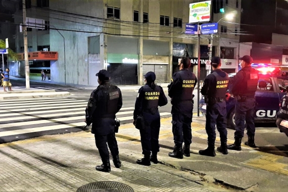 Guarda Municipal realiza operação saturação noturna na Cidade Alta 