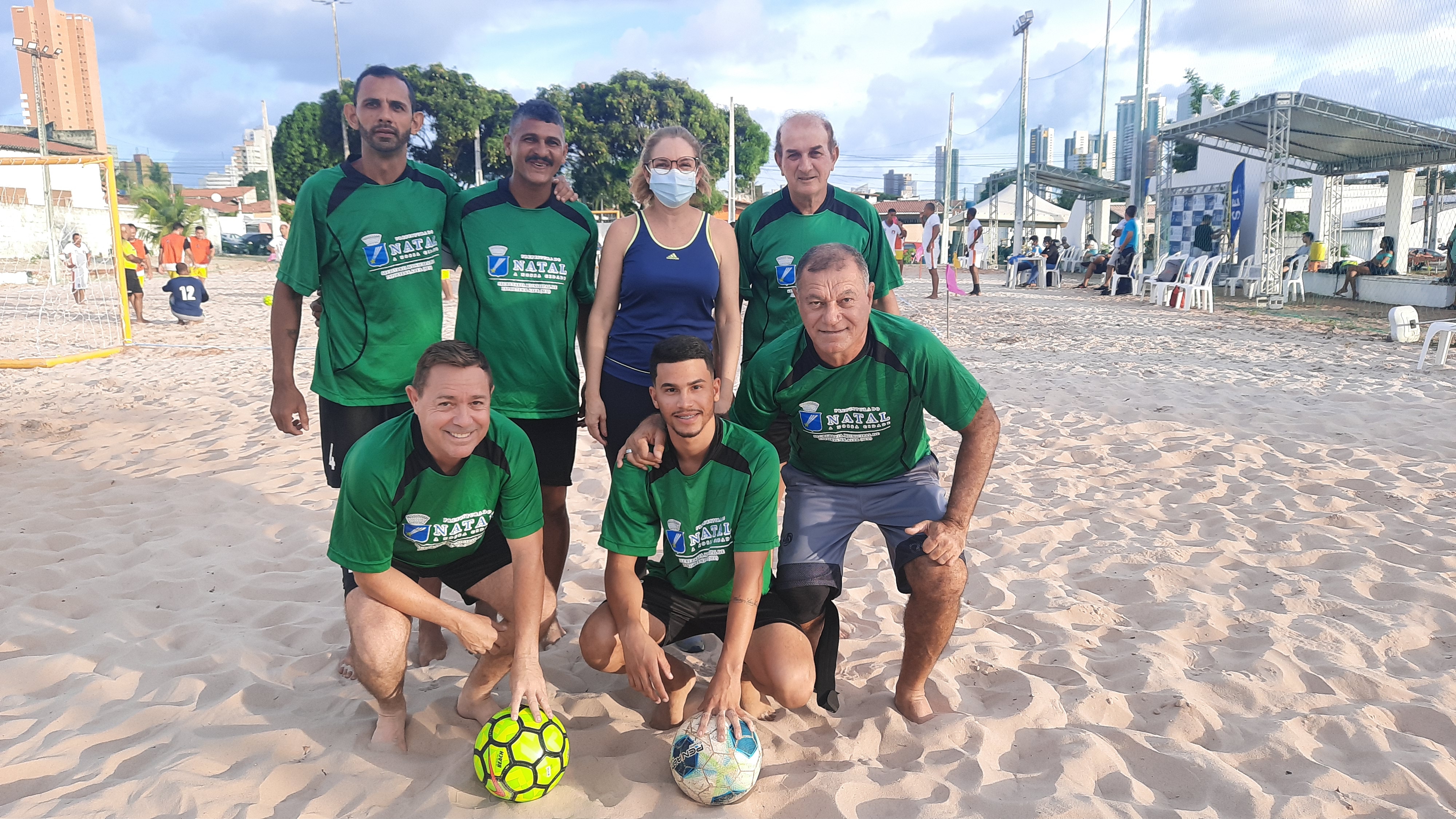 Copa dos Servidores movimenta Estação Ponta Negra de Esportes de Areia