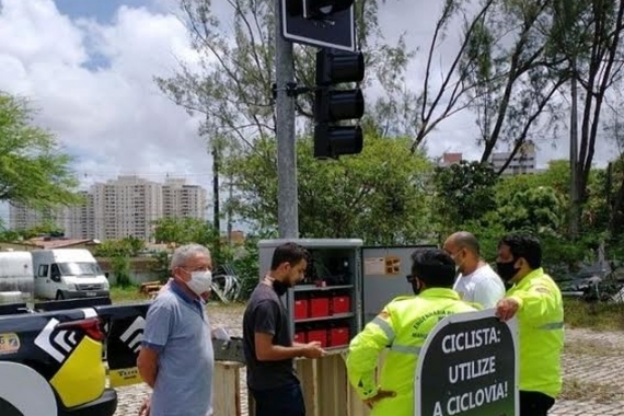 STTU realiza manutenção preventiva e corretiva do sistema de semáforos na cidade
