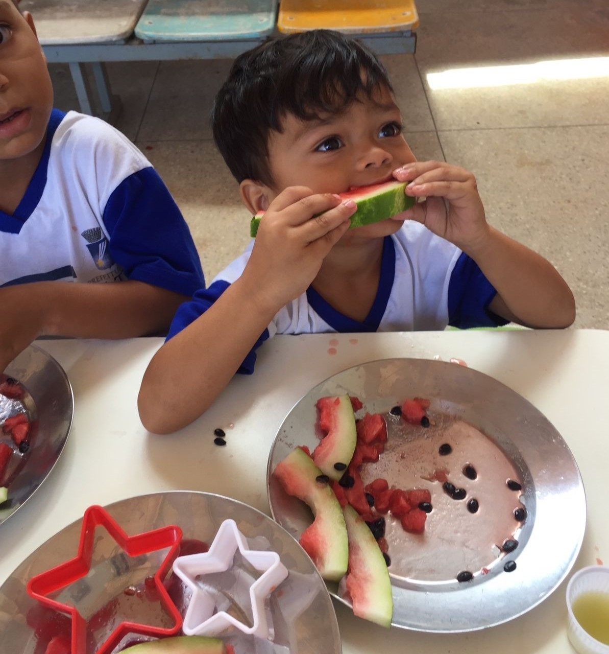 Setor de Nutrição da SMS realiza ação recreativa para estimular a alimentação saudável em crianças