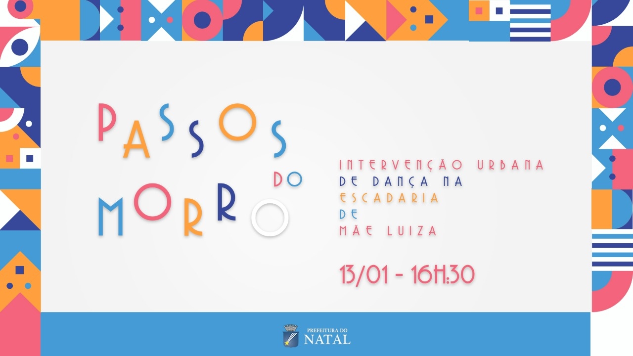 Projeto “Passos do Morro” leva dança e música à escadaria de Mãe Luíza 