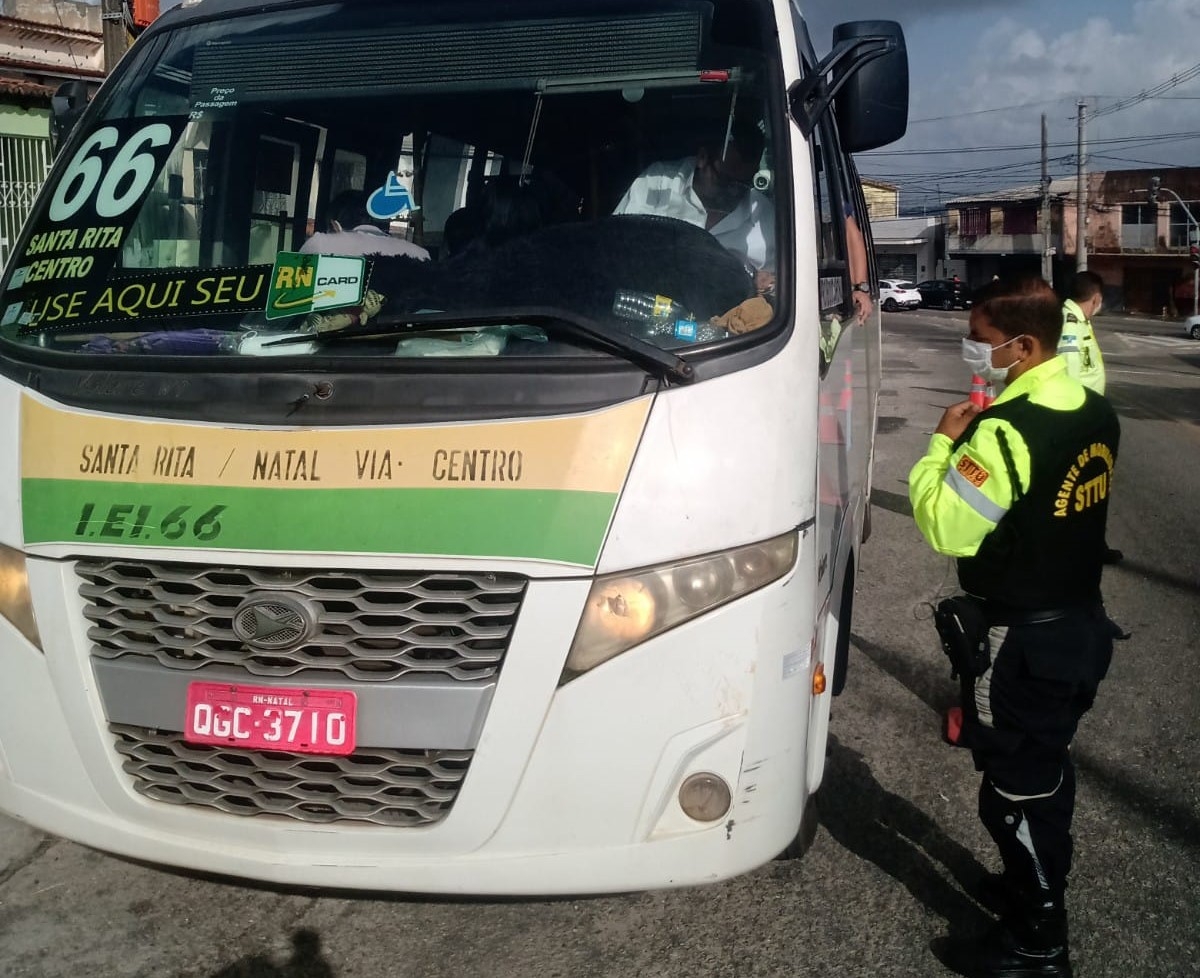 STTU realiza fiscalização para combater o transporte irregular