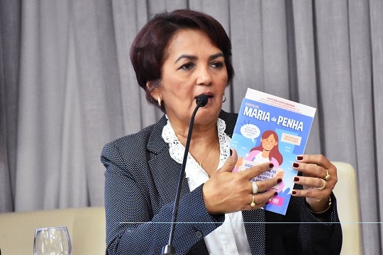 Secretária da Semdes destaca ações da Patrulha Maria da Penha da Guarda Municipal