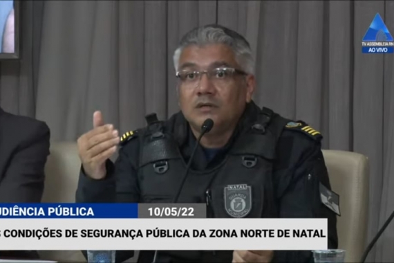 Guarda Municipal do Natal discute Segurança Pública da Zona Norte da capital em audiência pública 