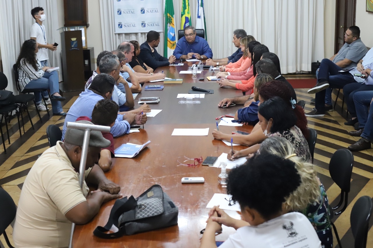 Representantes dos Conselhos Tutelares de Natal são recebidos no Palácio Felipe Camarão