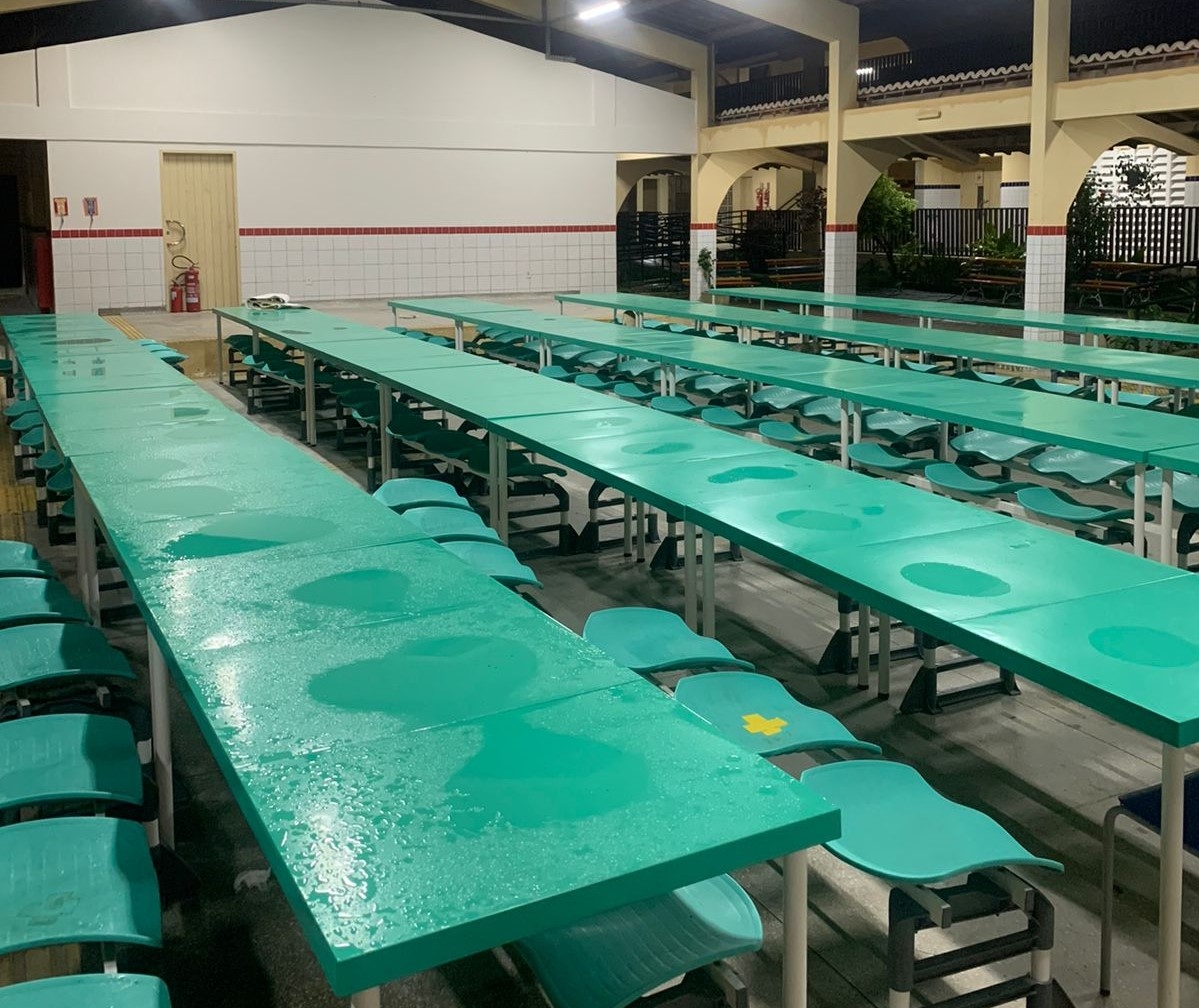 Prefeitura de Natal prepara escolas para receber possíveis desabrigados