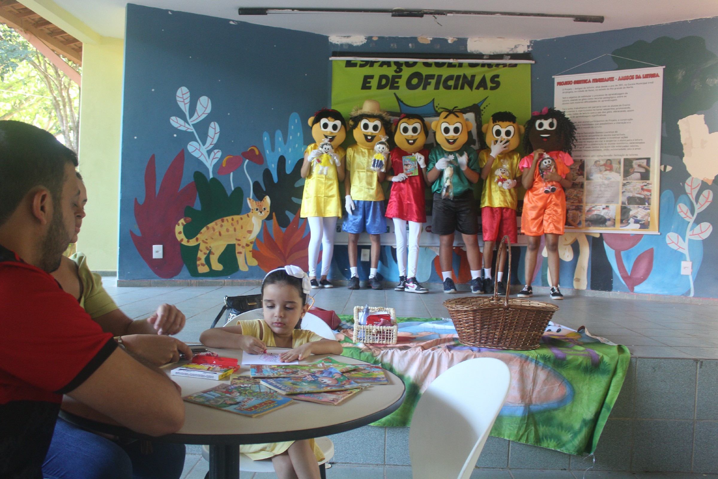 Gibiteca da Escola Municipal Irmã Arcângela expõe atividades na 11ª Fliq