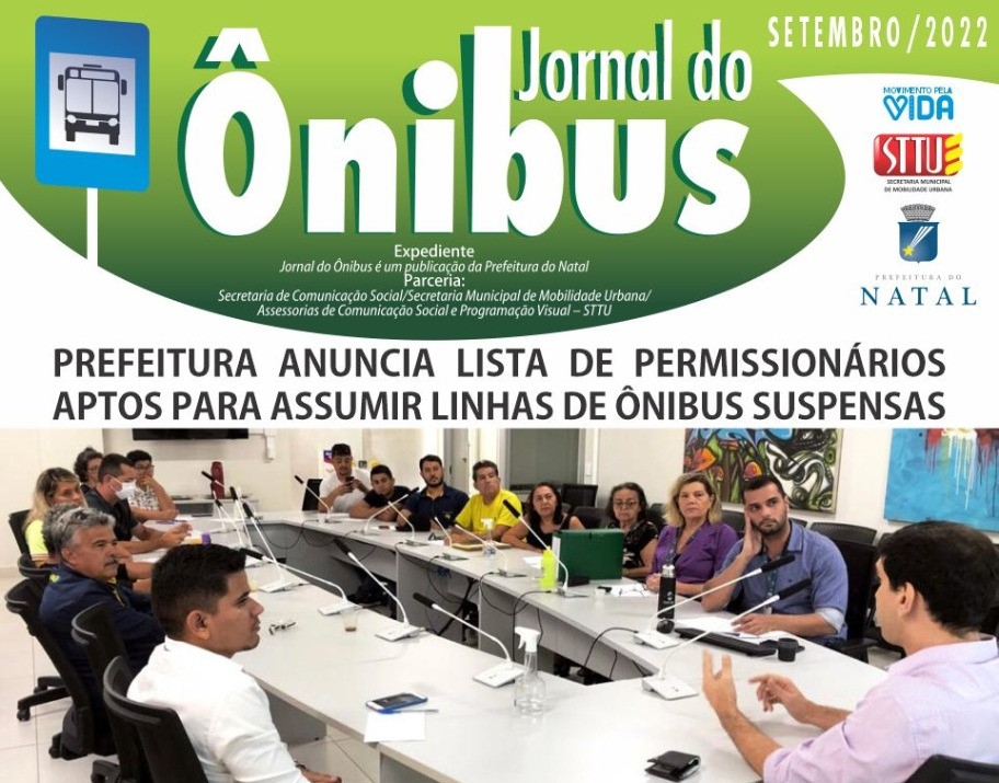Nova edição do Jornal do Ônibus aborda Semana Nacional de Trânsito 