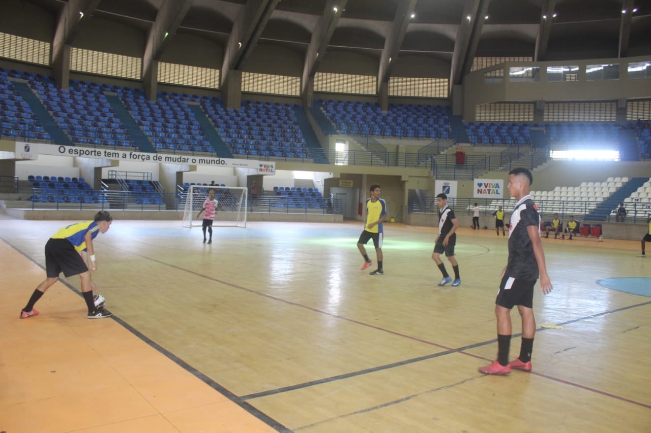 Partidas de Futsal dos XXXIV JEMS acontecem no Ginásio Nélio Dias