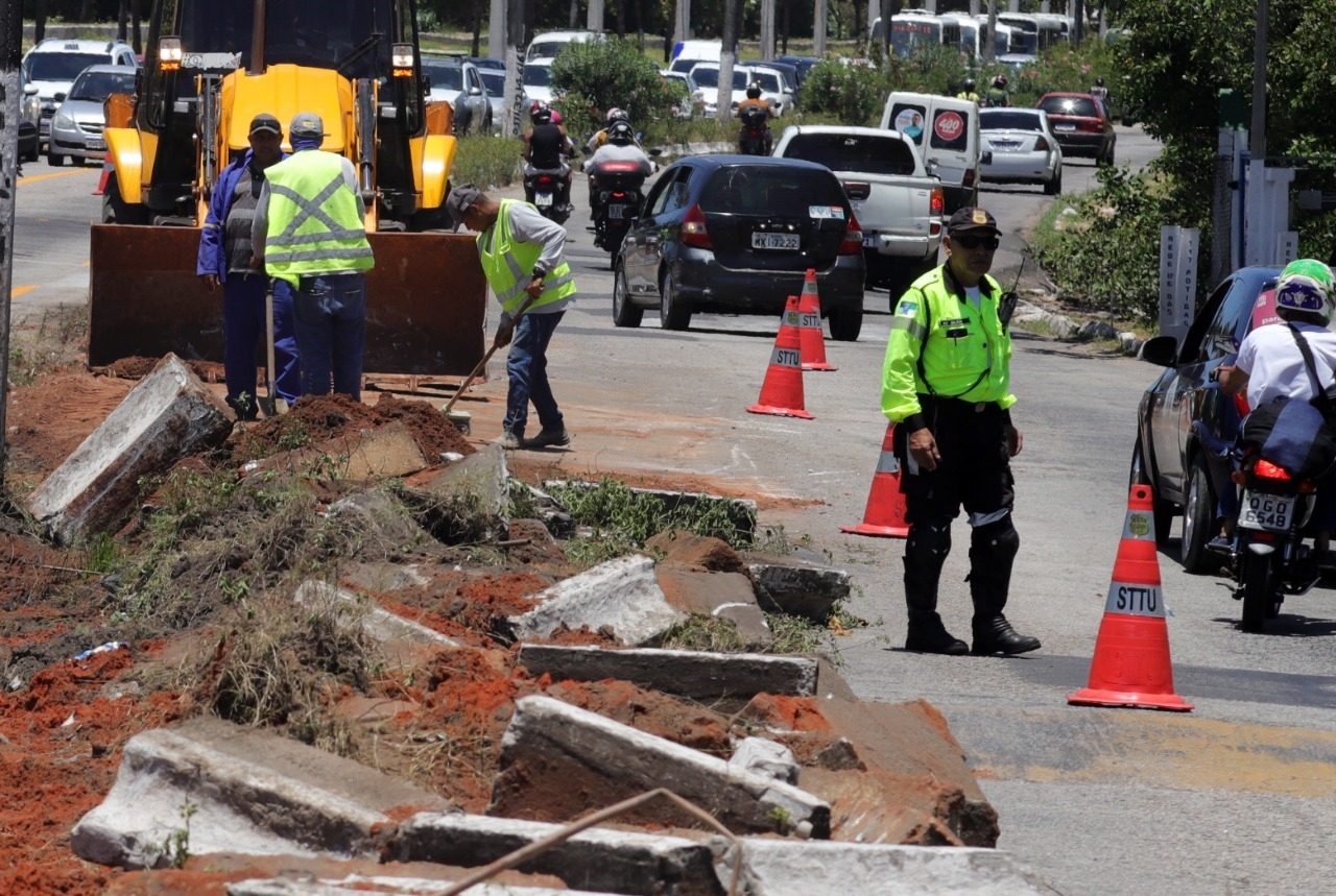 Obra da Av. Felizardo Moura entra em nova fase de execução
