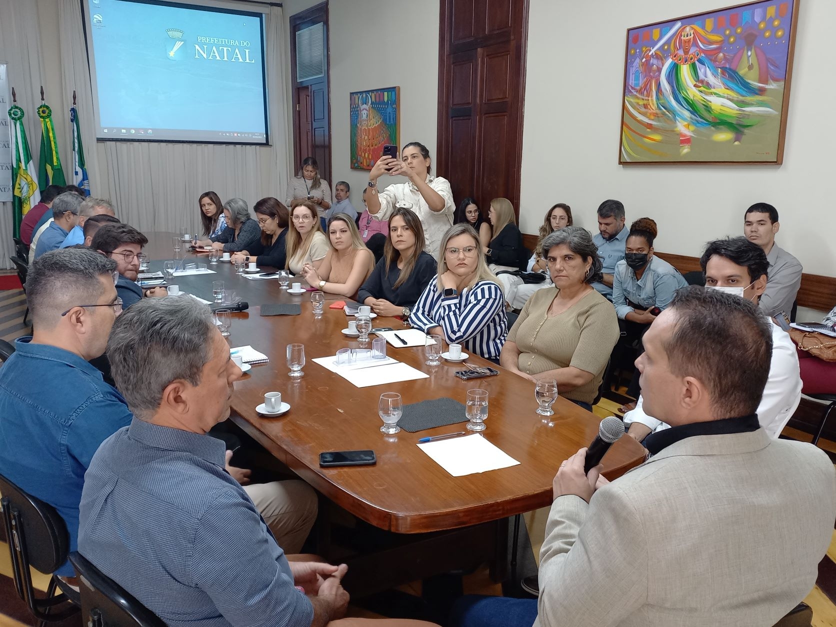 Câmara Técnica da Prefeitura de Natal se reúne com empresa de informações geográficas