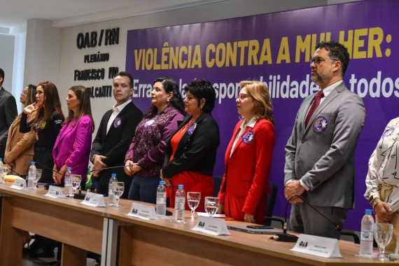 Prefeito interino participa de audiência pública na OAB/RN sobre violência contra a mulher
