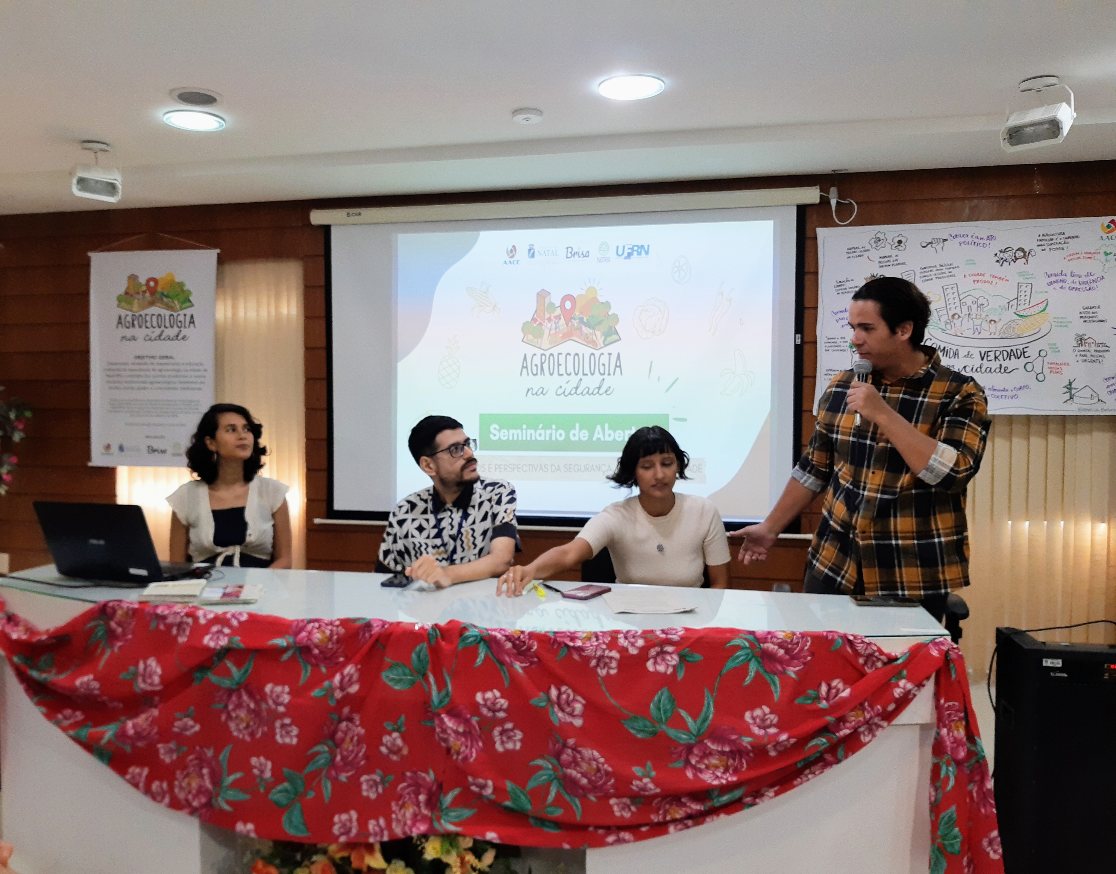 Seminário "Desafios e Perspectivas da Segurança Alimentar" lança projeto Agroecologia da Cidade