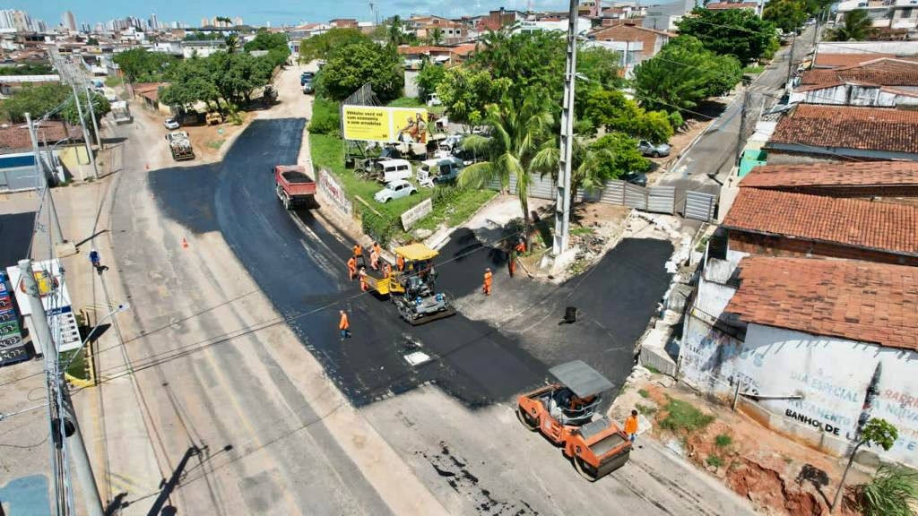 Nova fase da Avenida Felizardo Moura será liberada na próxima segunda-feira (17)