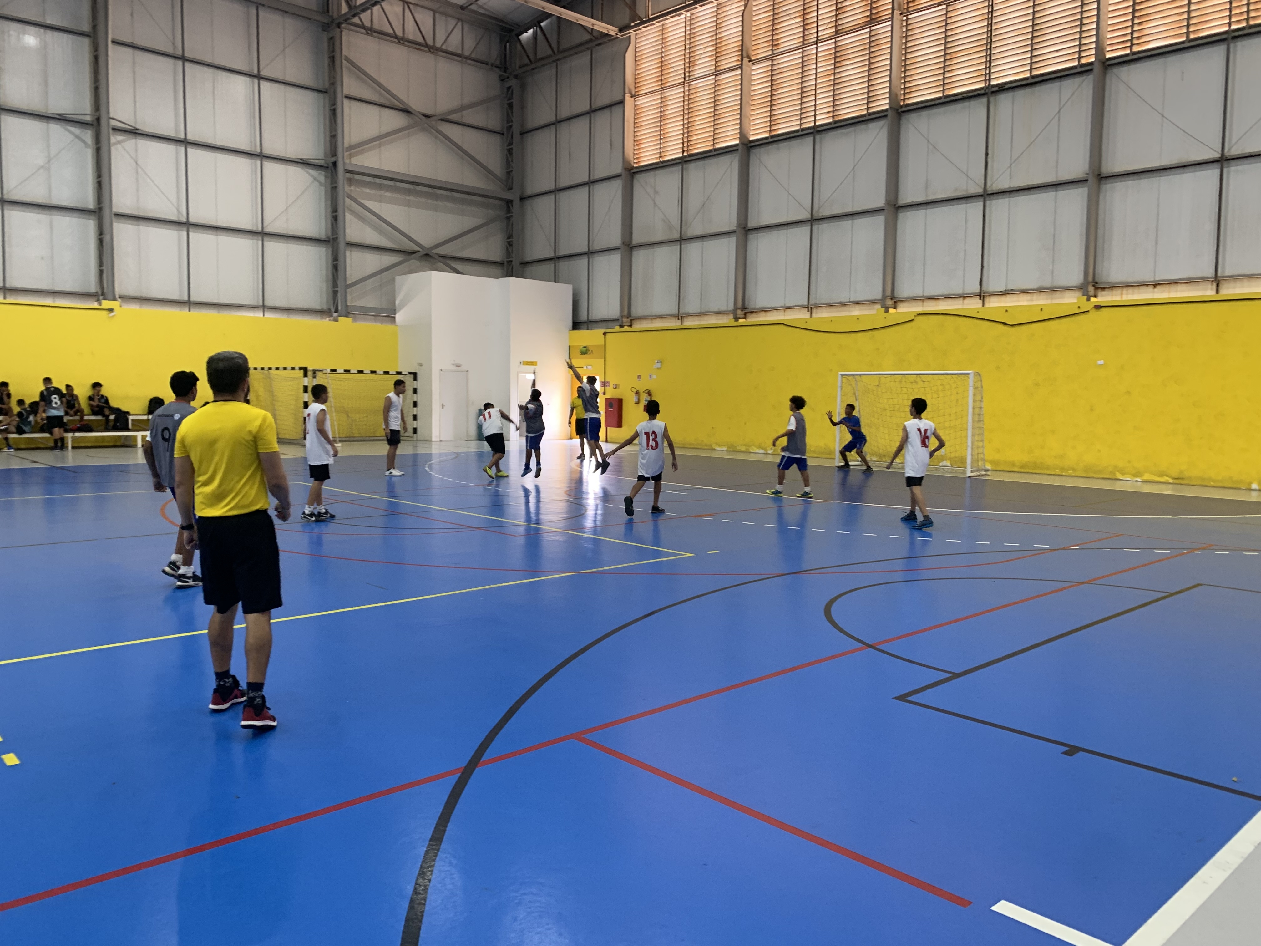 Disputa de Handebol no XXXV JEMs destaca o fair play entre os atletas