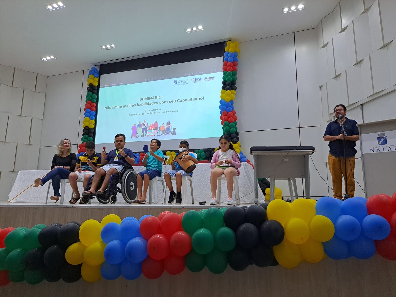 Semtas realização ação alusiva ao ao Dia Nacional de Luta da Pessoa com Deficiência