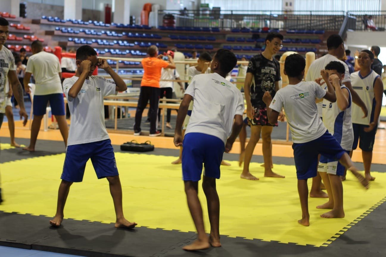 Estudantes e professores participam da Semana de Artes Marciais