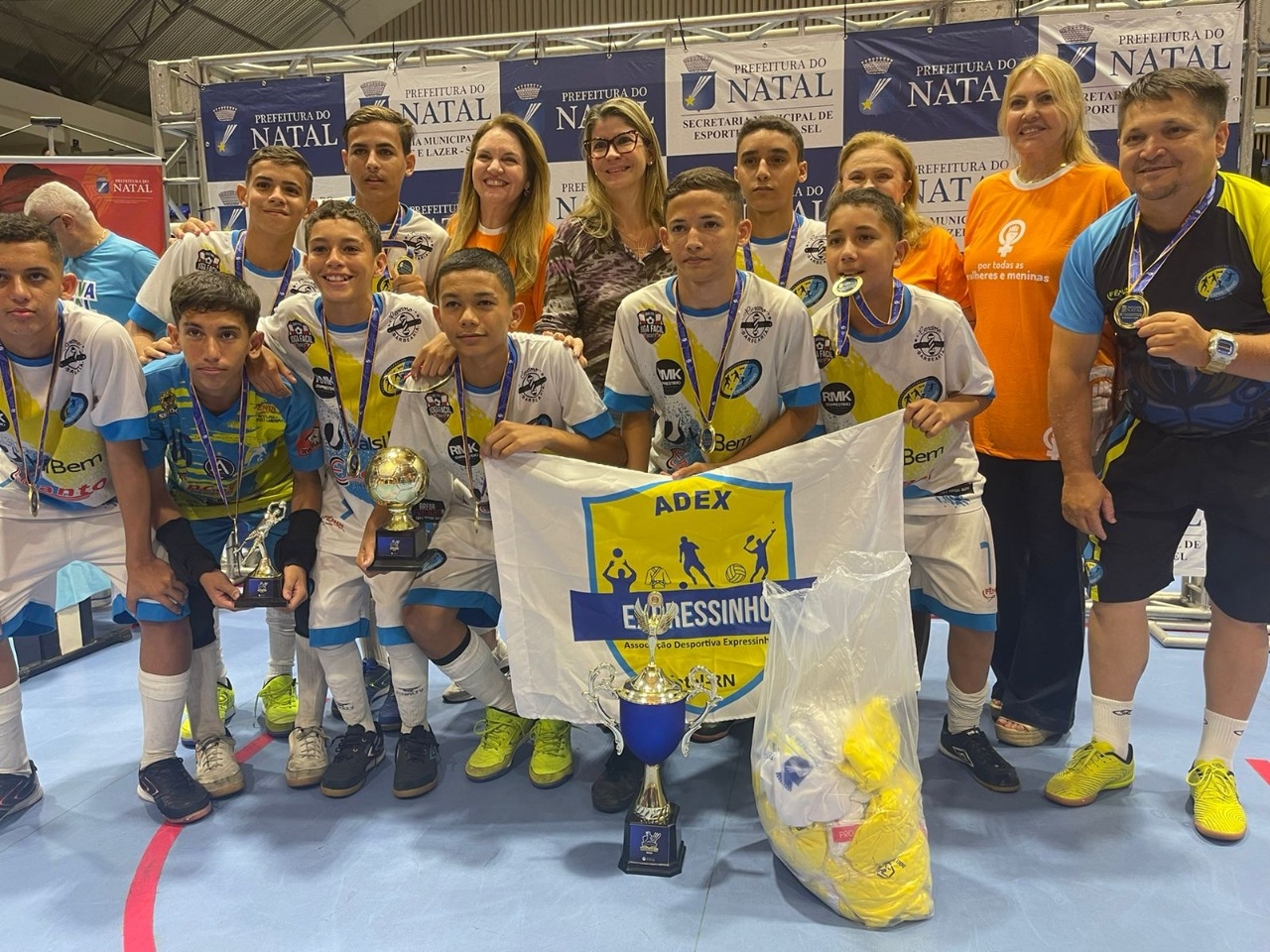 Nova data para inscrições da Copa Natal de Futsal Sub-13 e Copa Natal de Futsal Feminino