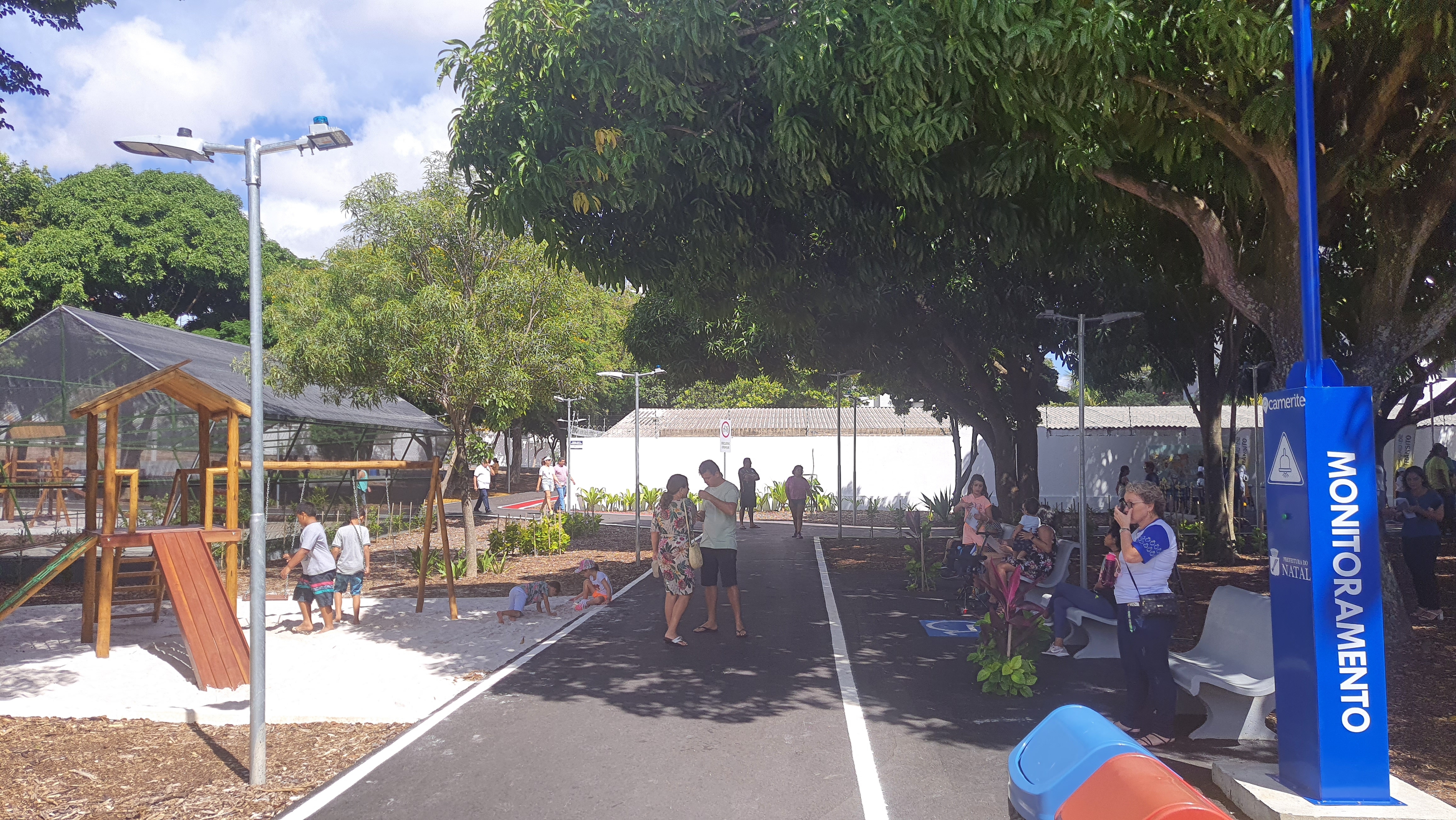 NOTA: Acesso ao Bosque das Mangueiras nesta quinta (16) será pela Rua Almirante Tertius Rabelo