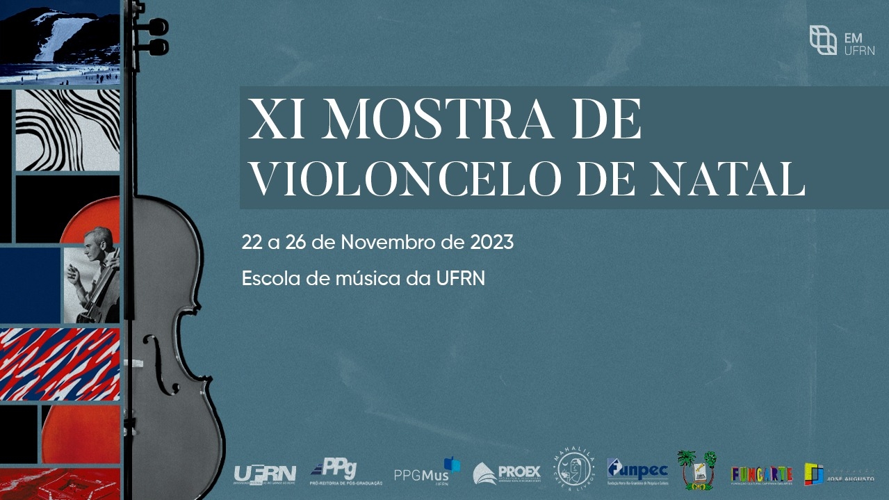 Programação da XI Mostra de Violoncelos de Natal terá show na Praça Pedro Velho no próximo domingo