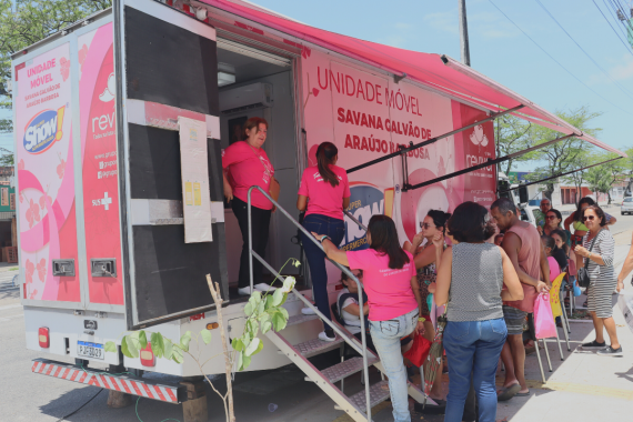 Bairro Nordeste recebe serviço gratuito de mamografia oferecido pela SMS Natal 