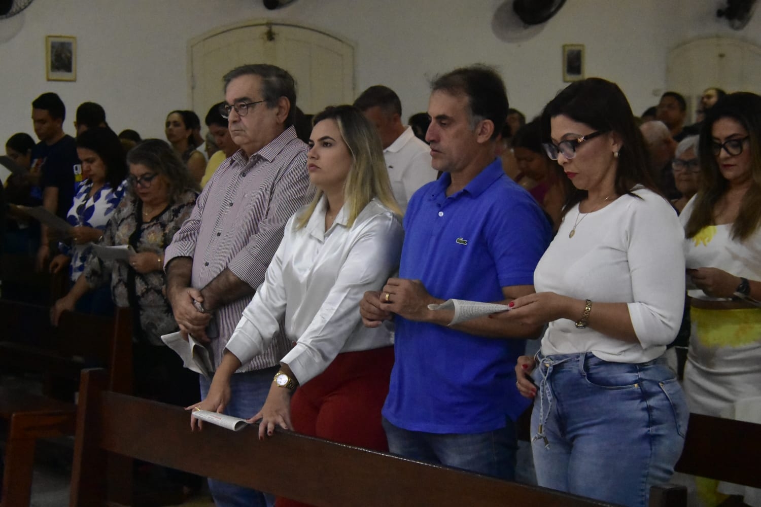 Prefeito Álvaro Dias participa de celebração na Matriz de Nossa Senhora dos Impossíveis