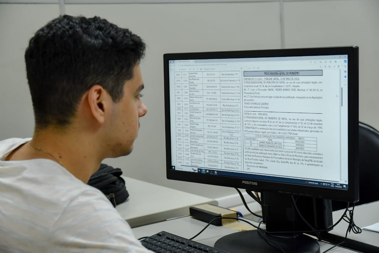Procuradoria Geral do Município divulga resultado da 2ª etapa do processo seletivo de estágio