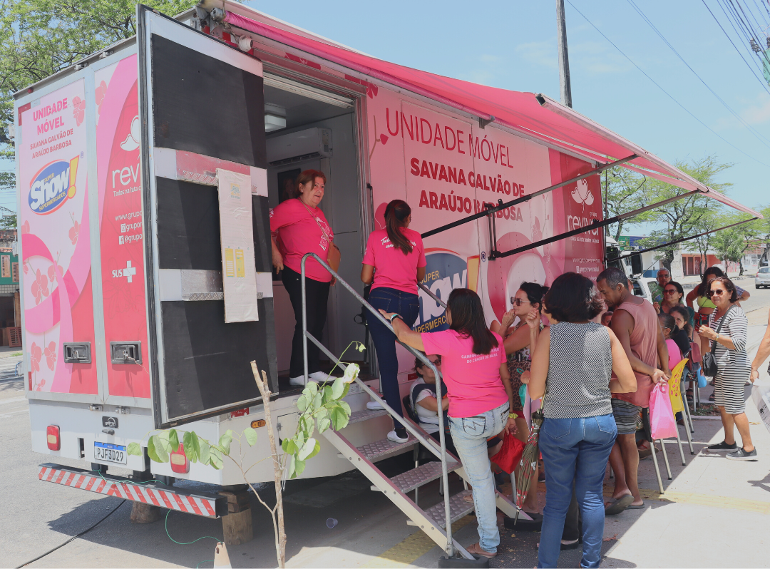 Bairro das Quintas recebe Serviço itinerante de mamografia