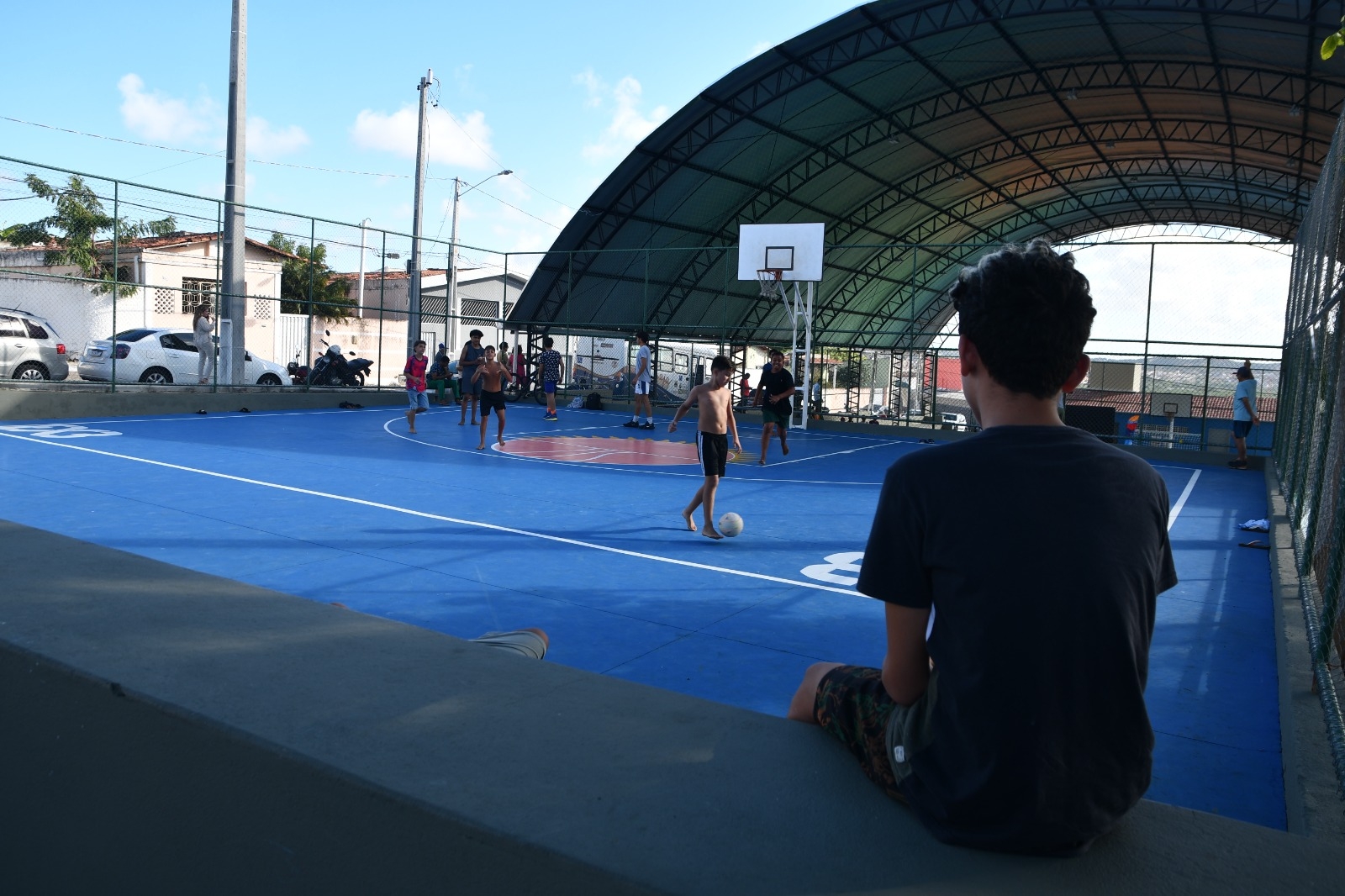 Prefeito Álvaro Dias inaugura o Complexo Esportivo no Bairro Nordeste