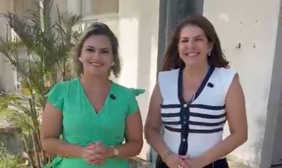 Joanna Guerra e Nina Souza visitam CEUs da Zona Norte e Zona Oeste de Natal