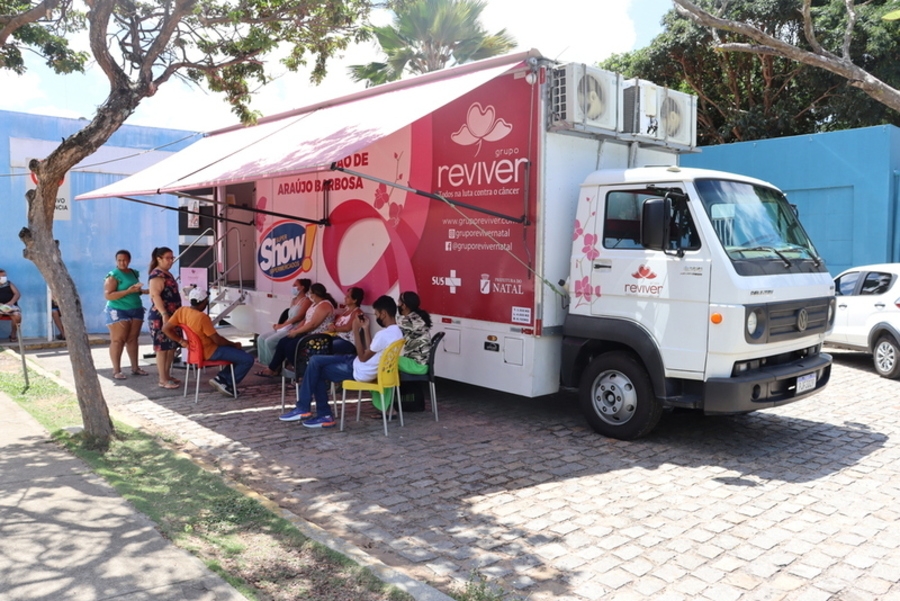 Bairro da Redinha recebe serviço itinerante de mamografia
