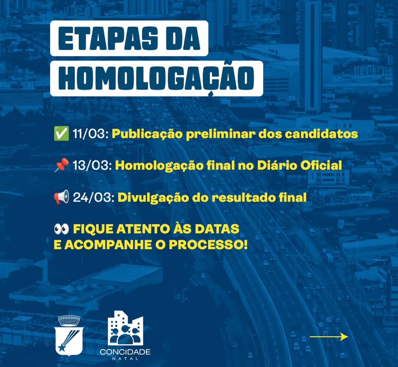 Diário Oficial do Município publica, nesta quinta-feira (13), candidatos aptos para o Concidade