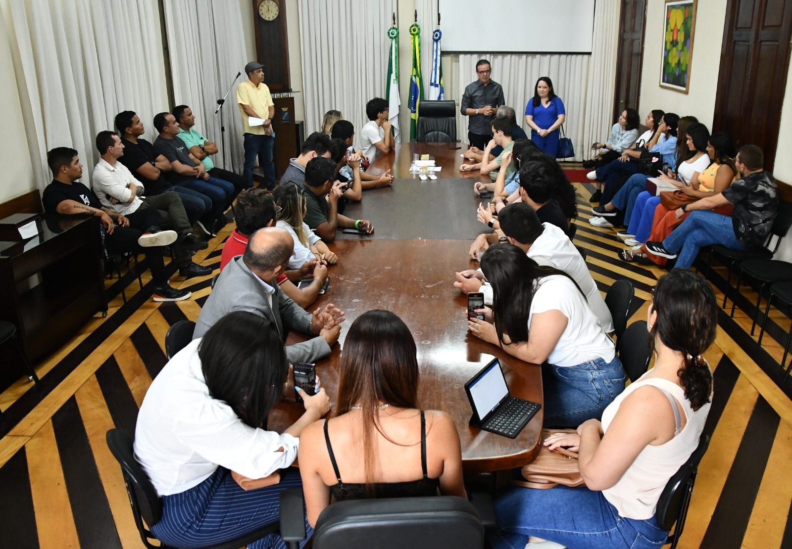 Prefeitura do Natal recebe visita de estudantes do curso de Direito da UNP 